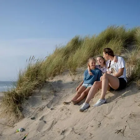 Vt Wonen Stijl Vakantiebungalow Nabij Zee, Strand, Bos En Duinen Voor 6 Personen Semesterbostad