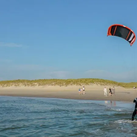 Semesterbostad Vt Wonen Stijl Vakantiebungalow Nabij Zee, Strand, Bos En Duinen Voor 6 Personen