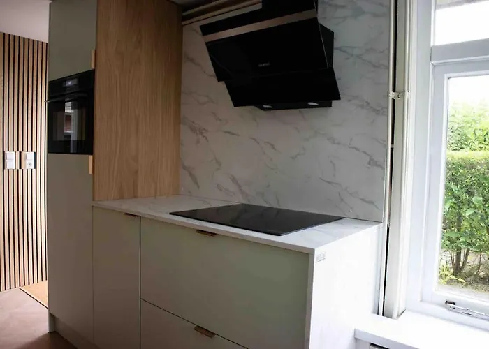 度假居 Vt Wonen Stijl Vakantiebungalow Nabij Zee, Strand, Bos En Duinen Voor 6 Personen *