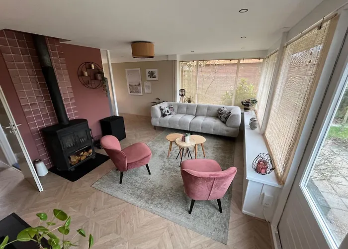 Vt Wonen Stijl Vakantiebungalow Nabij Zee, Strand, Bos En Duinen Voor 6 Personen 度假居 瓦门赫伊曾