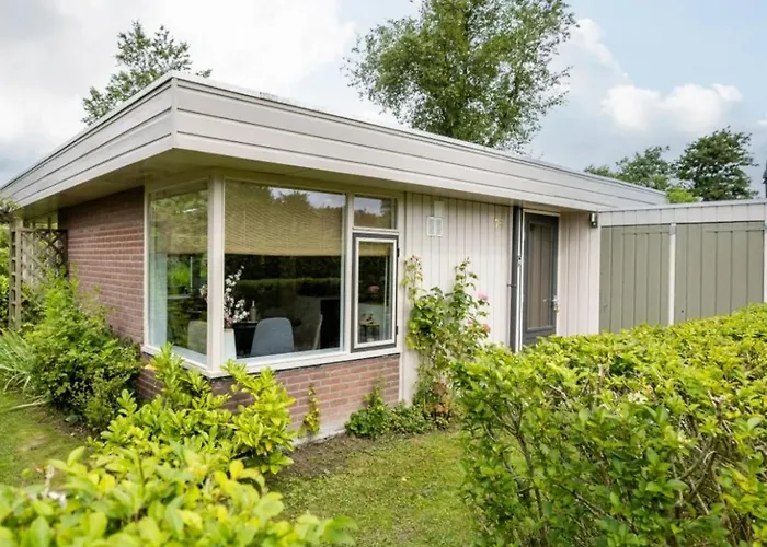 度假居 Vt Wonen Stijl Vakantiebungalow Nabij Zee, Strand, Bos En Duinen Voor 6 Personen