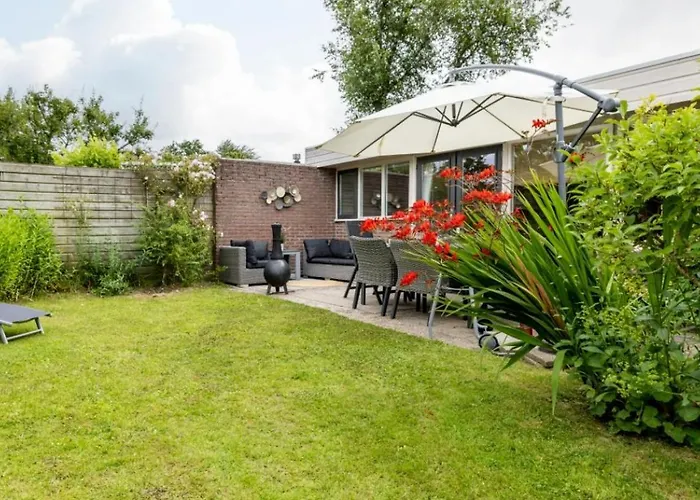 Vt Wonen Stijl Vakantiebungalow Nabij Zee, Strand, Bos En Duinen Voor 6 Personen 度假居 瓦门赫伊曾