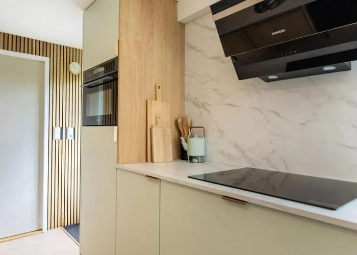 度假居 Vt Wonen Stijl Vakantiebungalow Nabij Zee, Strand, Bos En Duinen Voor 6 Personen 瓦门赫伊曾